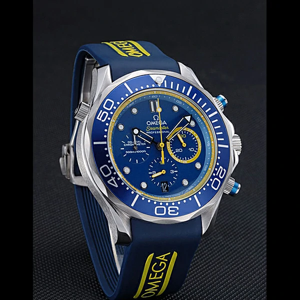 Omega Seamaster Professional Emirates Team 2013 Blue new59945