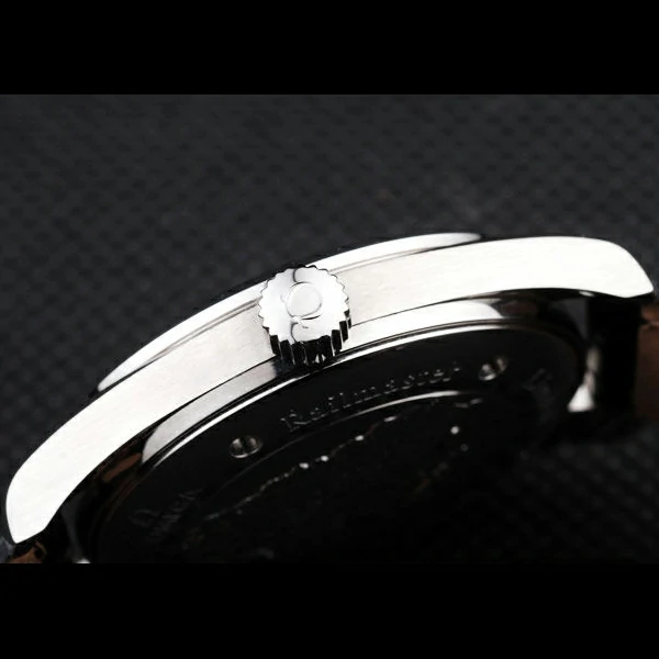 Omega Seamaster Railmaster Black Strap Black Striped Dial new58122