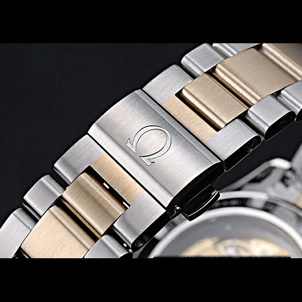 Omega Seamaster White Dial Two Tone new60065
