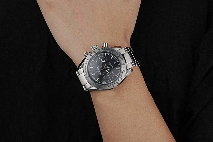 Omega Speedmaster '57 Black Dial Stainless Steel Case And Bracelet new120787