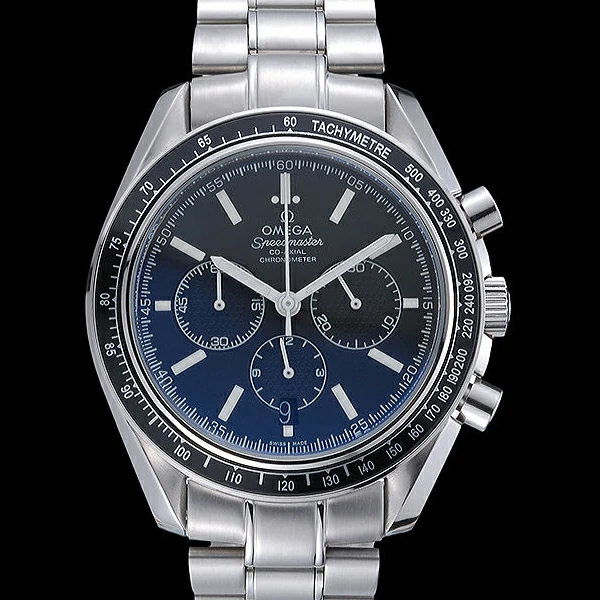 Omega Speedmaster Black Grey Stainless Steel Strap new59953