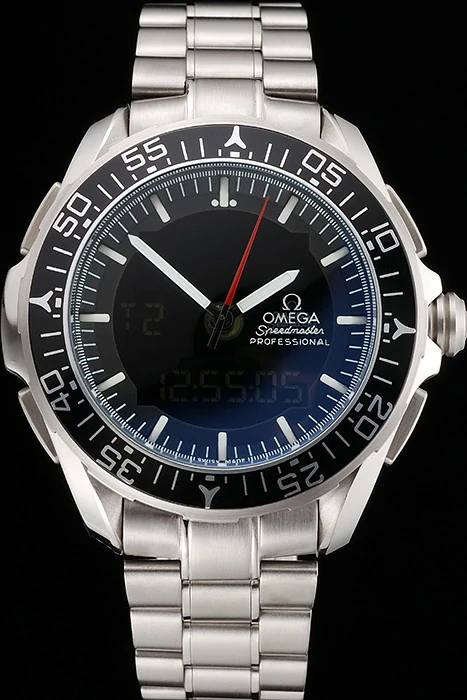 Omega Speedmaster Skywalker X 33 Black Dial White On Black Bezel Stainless Steel Case And Bracelet new122079