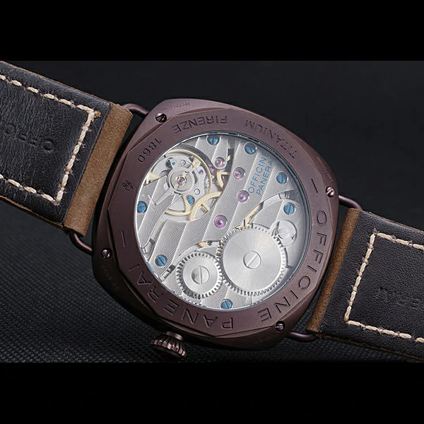 Panerai Luminor Marina Militare Purple Stainless Steel Bezel Khaki Bracelet new60216