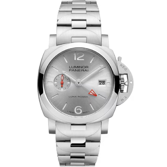Panerai Replica Watch Luminor Luna Rossa GMT, 40mm, Stainless Steel, PAM01791