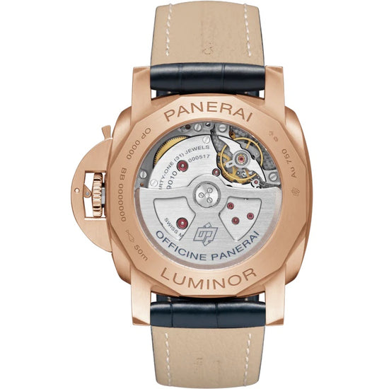 Panerai Replica Watch Luminor Marina Goldtech™ Sole Blu PAM01112