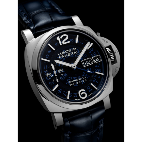 Panerai Replica Watch Luminor Perpetual Calendar GMT Platinumtech™, 44mm, PAM01575