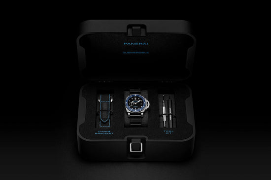 Panerai Replica Watch Submersible Azzurro PAM01209