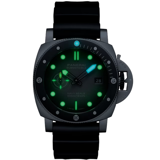 Panerai Replica Watch Submersible NAVY SEALs, Stainless Steel and Ceramic, 44mm, PAM01738