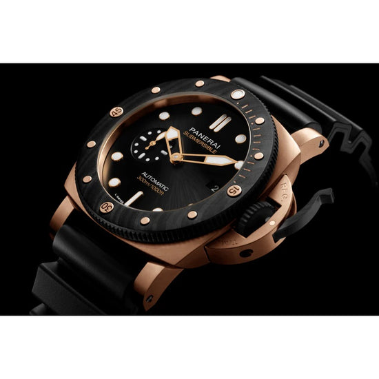Panerai Replica Watch Submersible QuarantaQuattro Goldtech™ OroCarbo PAM01070