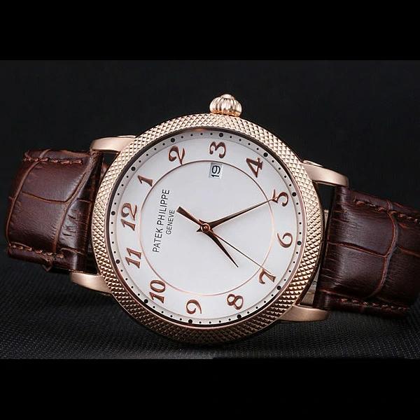 Patek Philippe Calatrava Rose Gold White Dial new59898