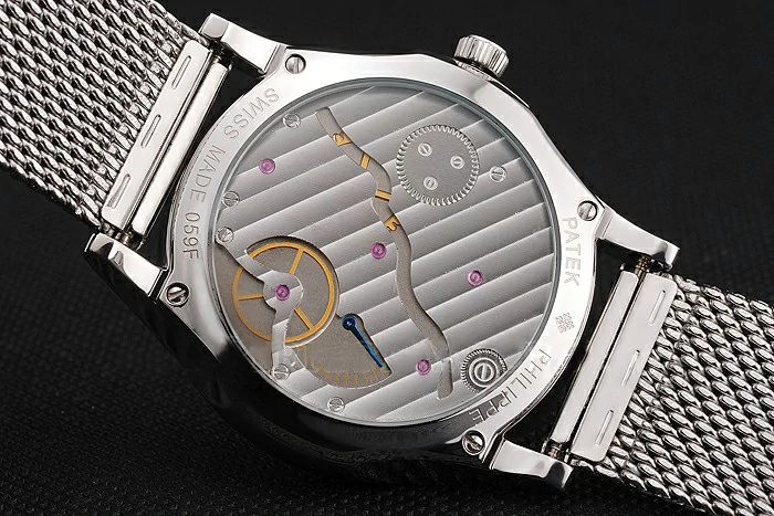 Patek Philippe Calatrava Small Seconds White Dial Stainless Steel Case And Bracelet new122965
