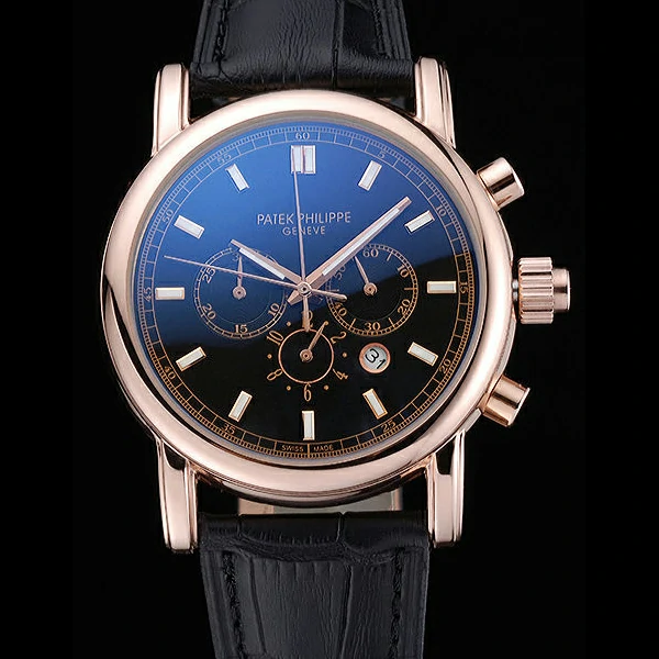 Patek Philippe Grand Complications Perpetual Calendar Black Dial new60159