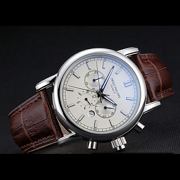 Patek Philippe Grand Complications Perpetual Calendar Stainless Steel Case White Dial Silver new60160