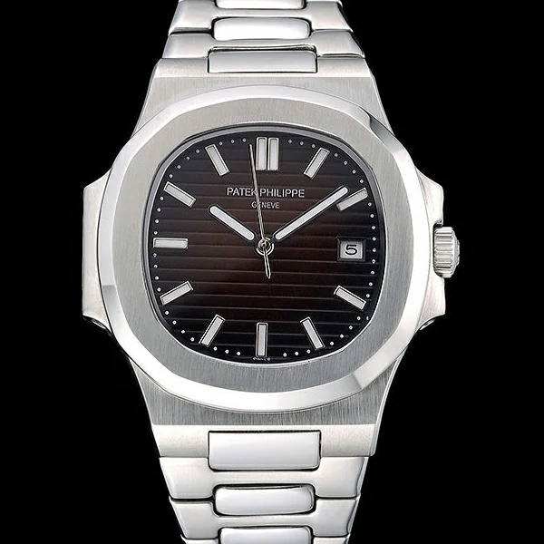 Patek Philippe Nautilus Brown Dial Stainless Steel Case new60647