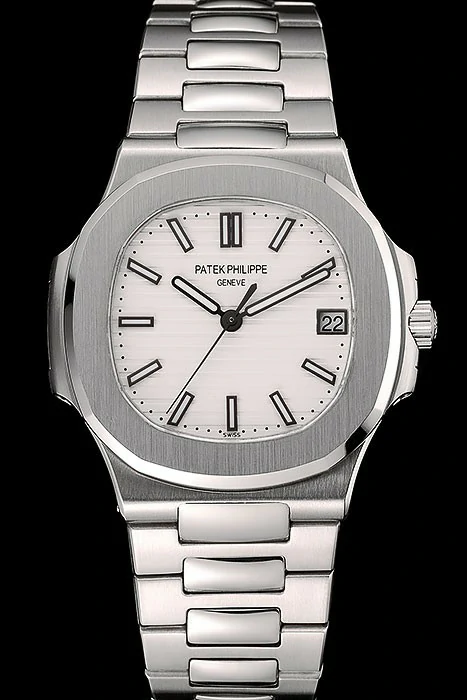 Patek Philippe Nautilus White Dial Stainless Steel Bracelet new124562