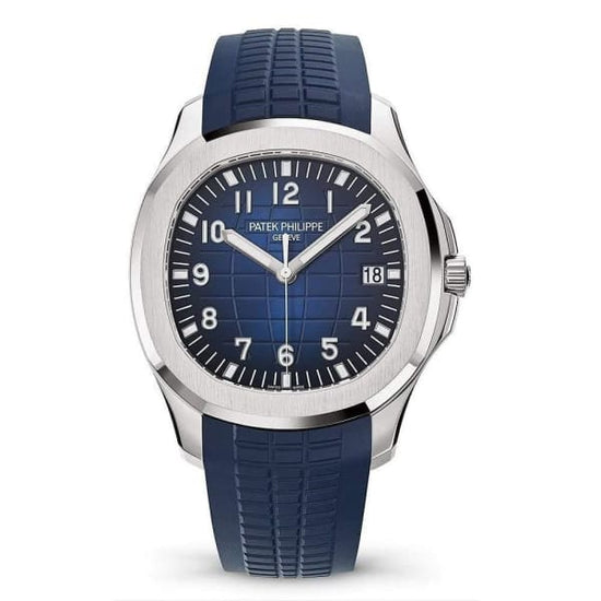 Patek Philippe Replica Watch Aquanaut Date, Sweep Seconds Watch, 18k White Gold 42,2 mm, 5168G-001