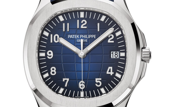 Patek Philippe Replica Watch Aquanaut Date, Sweep Seconds Watch, 18k White Gold 42,2 mm, 5168G-001