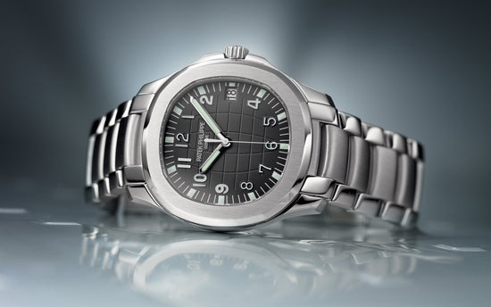 Patek Philippe Replica Watch Aquanaut Date, Sweep Seconds Watch, Stainless Steel 40,8mm, 5167/1A-001