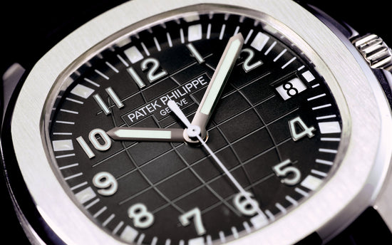 Patek Philippe Replica Watch Aquanaut Date, Sweep Seconds Watch, Stainless Steel 40,8mm, 5167A-001