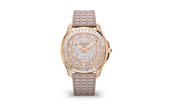Patek Philippe Replica Watch Aquanaut Luce Haute Joaillerie, 18k Rose Gold with 313 diamonds ~7,9ct, 38,8mm, 5062/450R-001