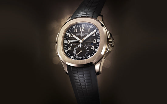 Patek Philippe Replica Watch Aquanaut Travel Time, 18k Rose Gold, 40,8mm, 5164R-001