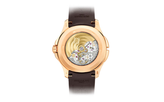 Patek Philippe Replica Watch Aquanaut Travel Time, 18k Rose Gold, 40,8mm, 5164R-001