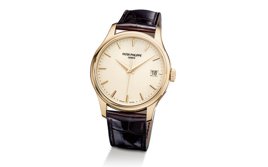 Patek Philippe Replica Watch Calatrava, 18k Yellow Gold, 39mm, 5227J-001