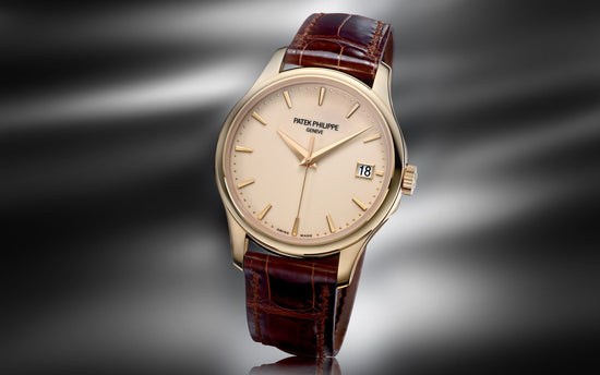 Patek Philippe Replica Watch Calatrava, 18k Yellow Gold, 39mm, 5227J-001
