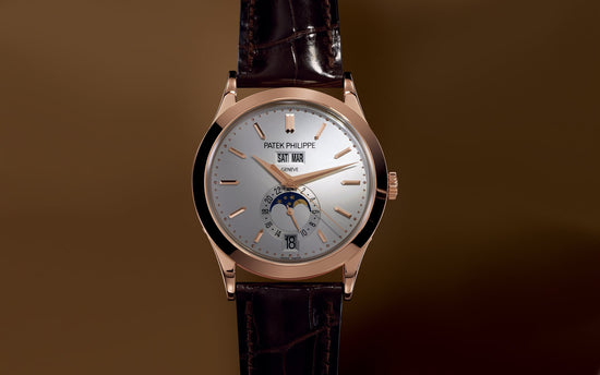 Patek Philippe Replica Watch Complication, 18k Rose Gold, 38,5mm, Annual Calendar 5396R-011