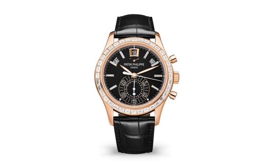 Patek Philippe Replica Watch Complication, 18k Rose Gold, Flyback Chronograph with Annual Calendar 40,5mm, 5961R-010