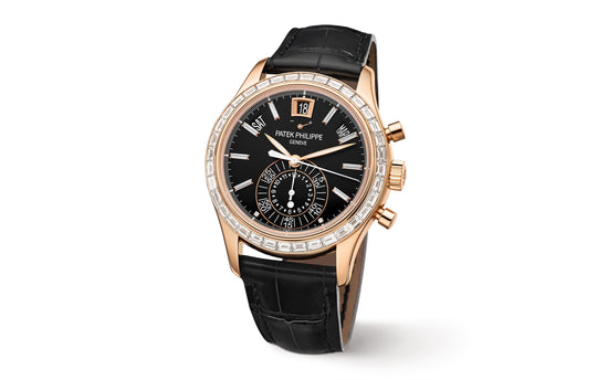Patek Philippe Replica Watch Complication, 18k Rose Gold, Flyback Chronograph with Annual Calendar 40,5mm, 5961R-010