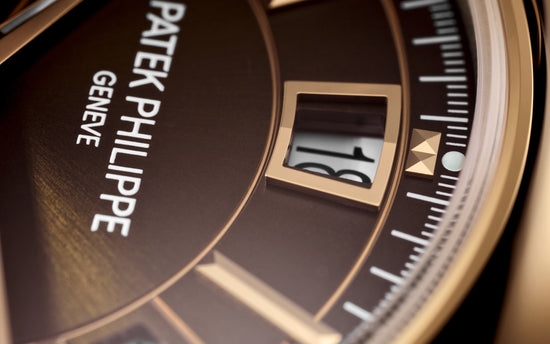 Patek Philippe Replica Watch Complication, 18k Rose Gold, Flyback Chronograph with Annual Calendar 42mm, 5905R-001