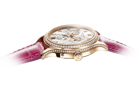 Patek Philippe Replica Watch Complication, 18k Rose Gold set with 155 diamonds (~1.34 ct), 38mm, Annual Calendar 4947R-001