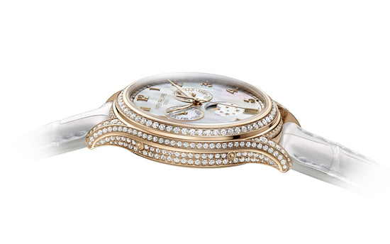 Patek Philippe Replica Watch Complication, 18k Rose Gold set with 388 diamonds (~2,92 ct), 38mm, Annual Calendar 4948R-001
