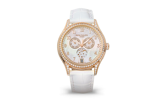 Patek Philippe Replica Watch Complication, 18k Rose Gold set with 388 diamonds (~2,92 ct), 38mm, Annual Calendar 4948R-001