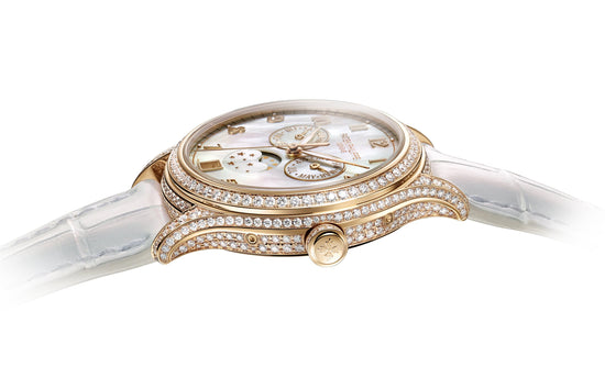 Patek Philippe Replica Watch Complication, 18k Rose Gold set with 388 diamonds (~2,92 ct), 38mm, Annual Calendar 4948R-001