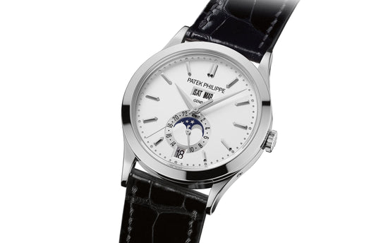 Patek Philippe Replica Watch Complication, 18k White Gold, 38,5mm, Annual Calendar 5396G-011