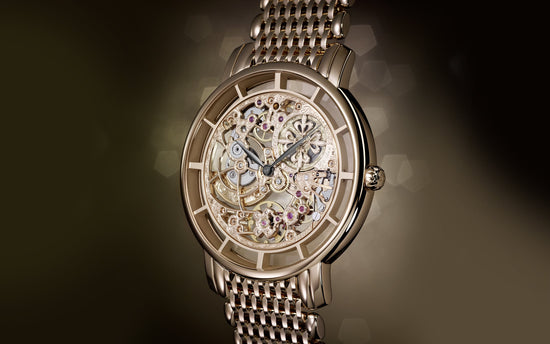 Patek Philippe Replica Watch Complication Calatrava Skeleton movement with hand-engraved decoration, 18k Rose Gold, 39mm, 5180/1R-001