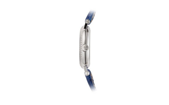 Patek Philippe Replica Watch Complication Moon Phases, 18k White Gold with 132 (~1.09 cts.) brilliant-cut diamonds, 33mm, 7121/200G-001