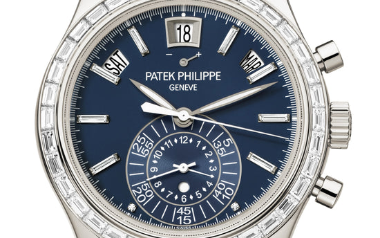 Patek Philippe Replica Watch Complication, Platinum, Flyback Chronograph with Annual Calendar 40,5mm, 5961P-001