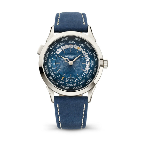 Patek Philippe Replica Watch Complication World Time cosmopolitan, Platinum, 38,5mm, 5230P-001
