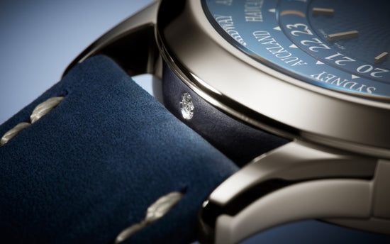 Patek Philippe Replica Watch Complication World Time cosmopolitan, Platinum, 38,5mm, 5230P-001