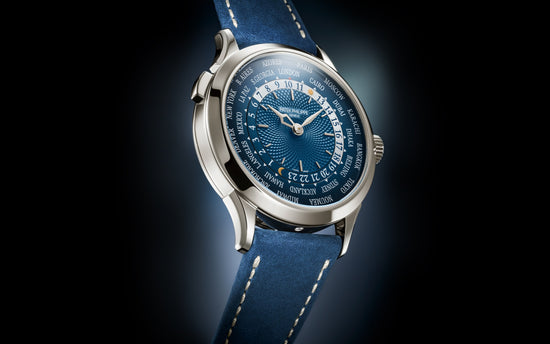 Patek Philippe Replica Watch Complication World Time cosmopolitan, Platinum, 38,5mm, 5230P-001