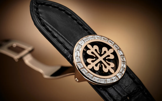 Patek Philippe Replica Watch Grand Complication, 18k Rose Gold set with baguette diamonds, 43mm, 5304/301R-001