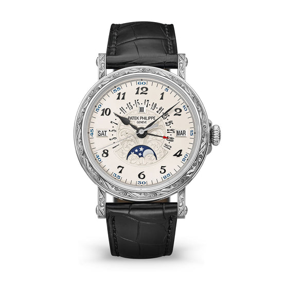 Patek Philippe Replica Watch Grand Complication, 18k White Gold, 38mm, 5160/500G-001