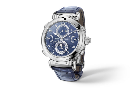 Patek Philippe Replica Watch Grand Complication, 18k White Gold, 47,7mm, Grandmaster Chime 6300G-010