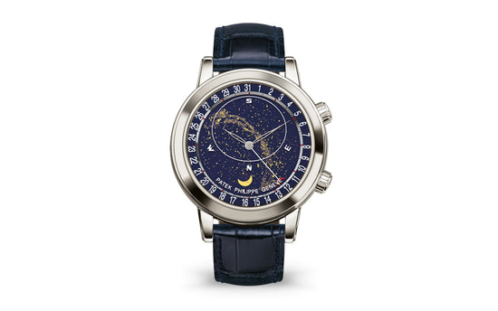 Patek Philippe Replica Watch Grand Complication, Platinum, 44mm, Astronomical, 6102P-001