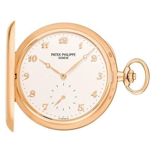 Patek Philippe Replica Watch Hunter-Case Pocket Watch, 18k Rose Gold, 48mm, 980R-001