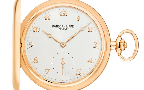 Patek Philippe Replica Watch Hunter-Case Pocket Watch, 18k Rose Gold, 48mm, 980R-001