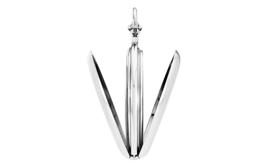Patek Philippe Replica Watch Hunter-Case Pocket Watch, 18k White Gold, 48mm, 980G-010